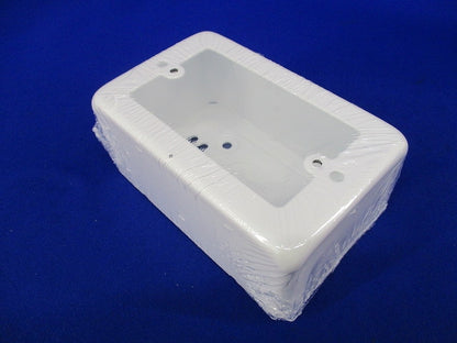 露出型スイッチボックス(白色・1個用)(未開封) WSB1