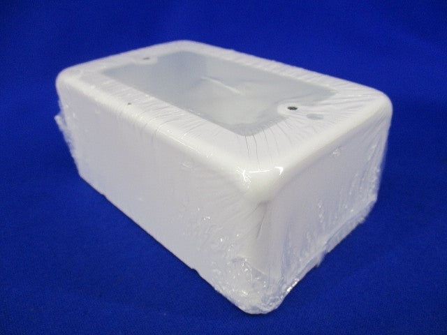 露出型スイッチボックス(白色・1個用)(未開封) WSB1