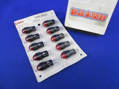 LED式小形表示灯・赤・φ16(10個入)(新品未開封) AP6M211RPN10