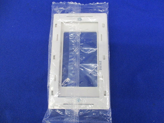 スイッチプレート1連用(10枚入)(マットホワイト)(新品未開封) WTA7101K