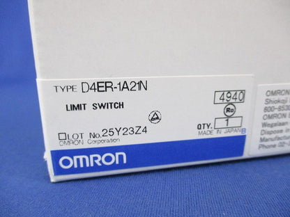 耐油リミットスイッチ D4ER-1A21N