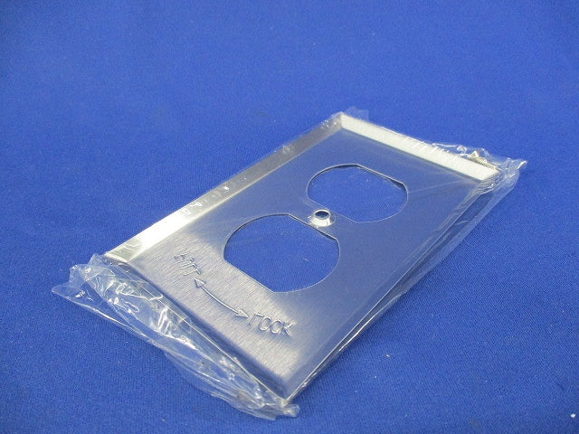 ステンレス製コンセントプレート(4枚入) 101S