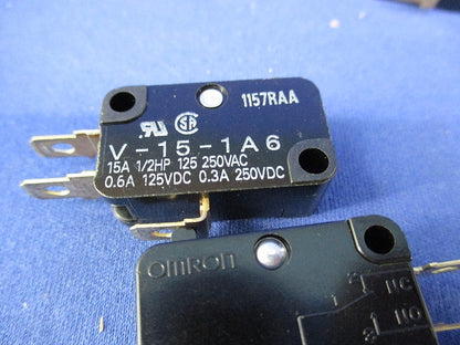 小形基本スイッチ(8個入) V-15-1A6