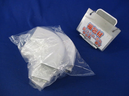 メタルモールフラットエルボB型(5個入)ホワイト DZB220W