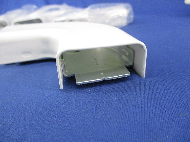 メタルモールフラットエルボB型(5個入)ホワイト DZB220W