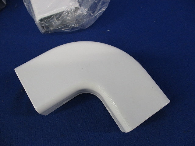 メタルモールフラットエルボB型(5個入)ホワイト DZB220W