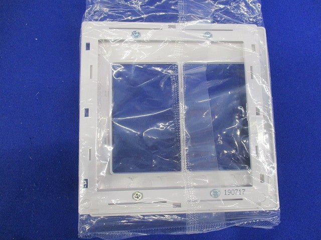 スイッチプレート(5個入)マットホワイト WTA7102WK