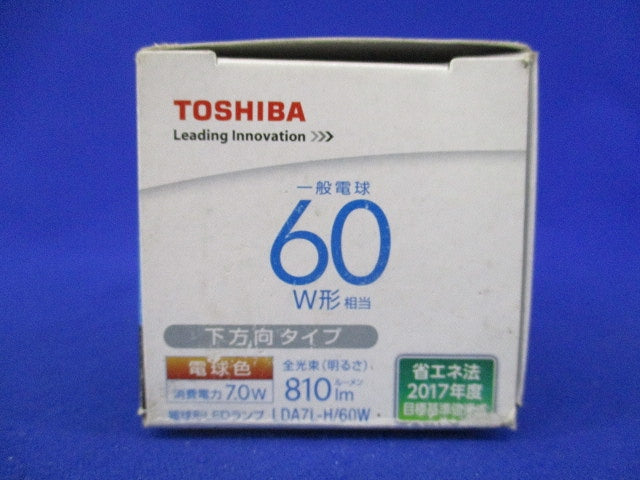 LED電球 E26(電球色) LDA7L-H/60W