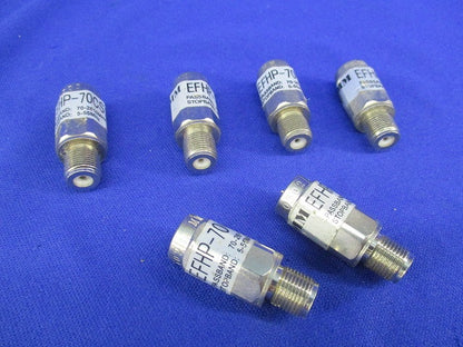 ハイパスフィルター アッテネーター(6個入) EFHP-70CS