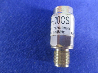 ハイパスフィルター アッテネーター(6個入) EFHP-70CS