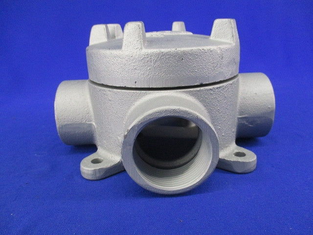 ジャンクションボックス フラットカバー付4方出 EXG14-42F-G
