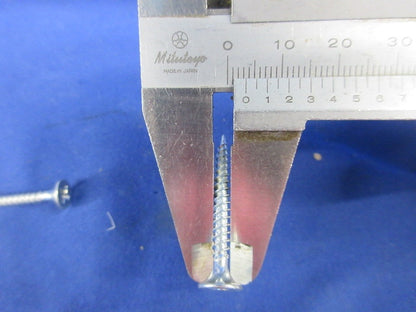 軽天一発ビス ラッパ(3.5×32mm・鉄製・ユニクロメッキ)(800本入) 713532L