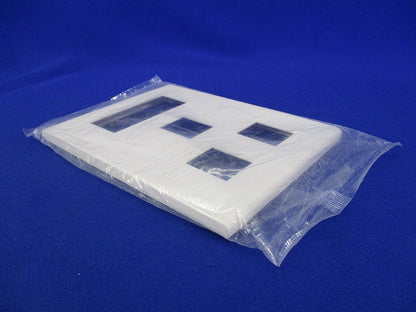 コンセントプレート6コ用(5枚入)(ホワイト)(新品未開封) WTF8076