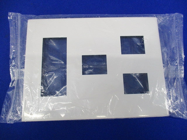 コンセントプレート6コ用(5枚入)(ホワイト)(新品未開封) WTF8076
