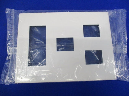 コンセントプレート6コ用(5枚入)(ホワイト)(新品未開封) WTF8076
