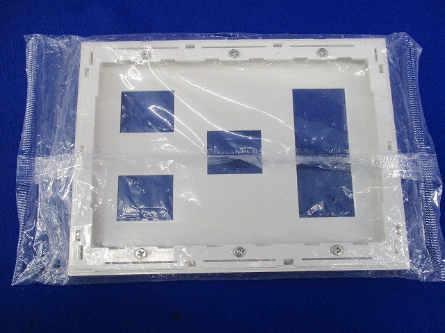 コンセントプレート6コ用(5枚入)(ホワイト)(新品未開封) WTF8076