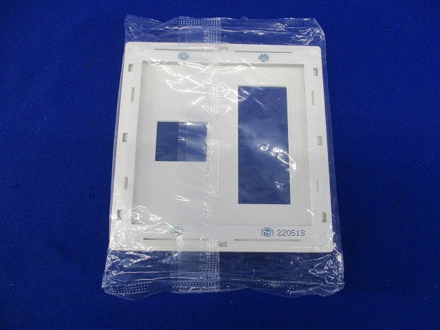 コンセントプレート4コ用(6枚入)(マットホワイト) WTL7074WK