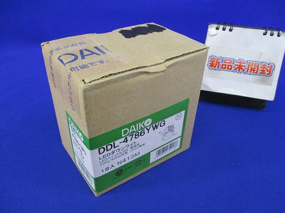 LEDダウンライトφ100(電球色)(新品未開梱) DDL-4786YWG