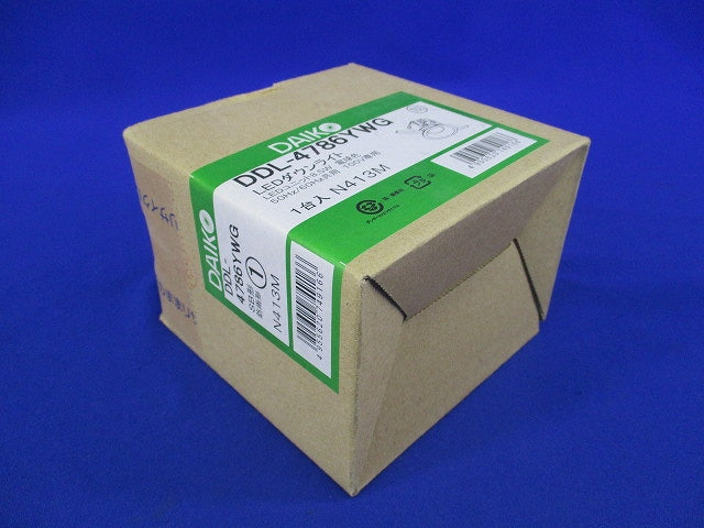 LEDダウンライトφ100(電球色)(新品未開梱) DDL-4786YWG