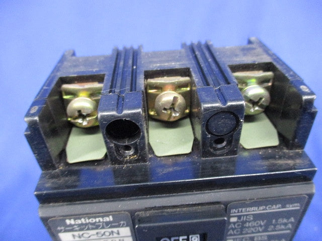 サーキットブレーカ3P50A(傷・汚れ有) BC350N