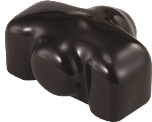 ダクタークリップ用保護キャップ 黒 10個入 DCCP-K-10