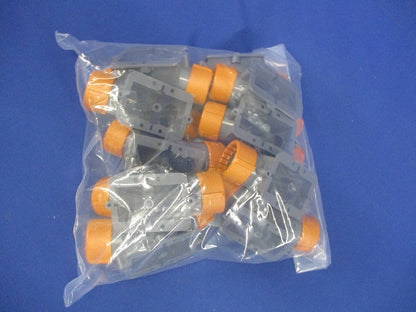 送りエンド Gタイプ・スクリュー釘付 CD単層波付管22用 10個入 CDE-22WGK-10