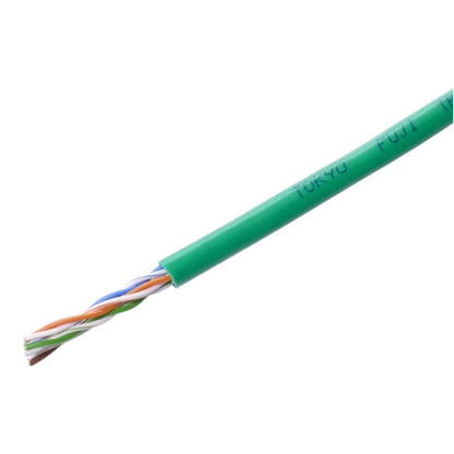 Cat5e LANケーブル 屋内用 緑 300ｍ EM-TPCC5 0.5mm X 4P
