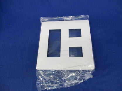 コンセントプレート5コ用(3コ+2コ用)(5枚入)(マットホワイト) WTL7005WK