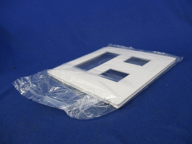 コンセントプレート5コ用(3コ+2コ用)(5枚入)(マットホワイト) WTL7005WK