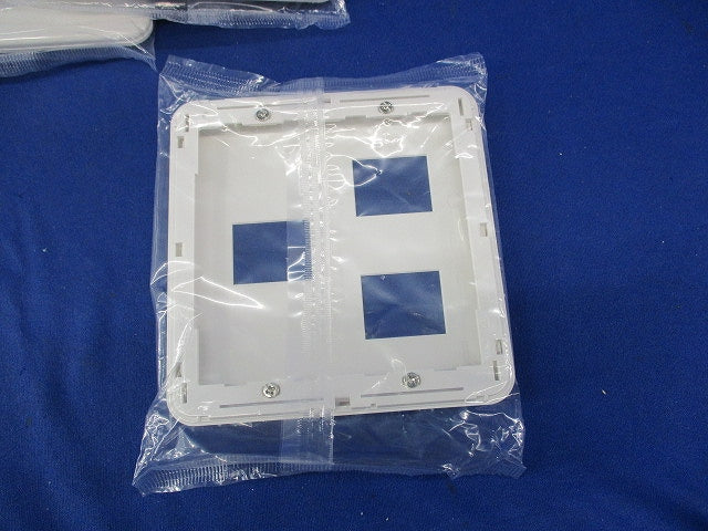 コンセントプレート3コ用(10枚入)(ホワイト)(新品未開封) WTF7073