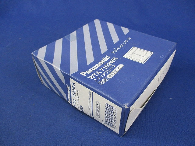 スイッチプレート(5個入)マットホワイト(新品未開封) WTA7102WK