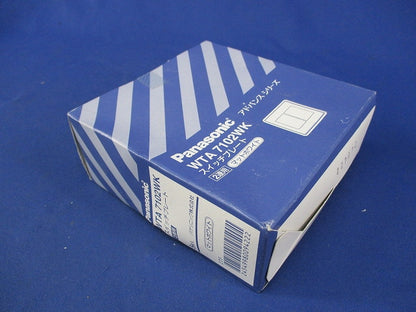 スイッチプレート(5個入)マットホワイト(新品未開封) WTA7102WK