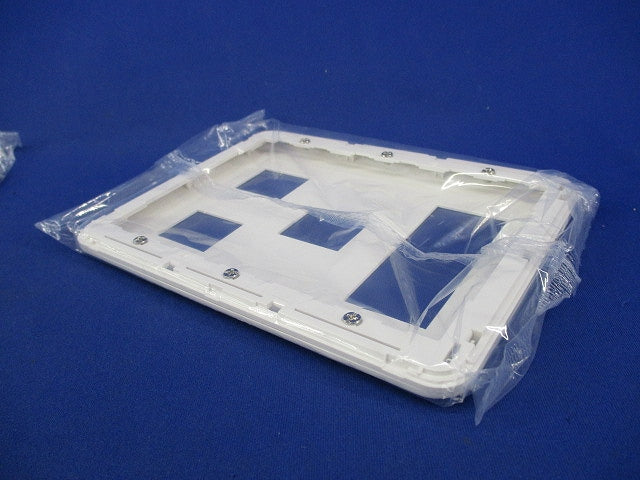 コンセントプレート3連用6コ用(5枚入)(ホワイト)(新品未開封) WTF7076