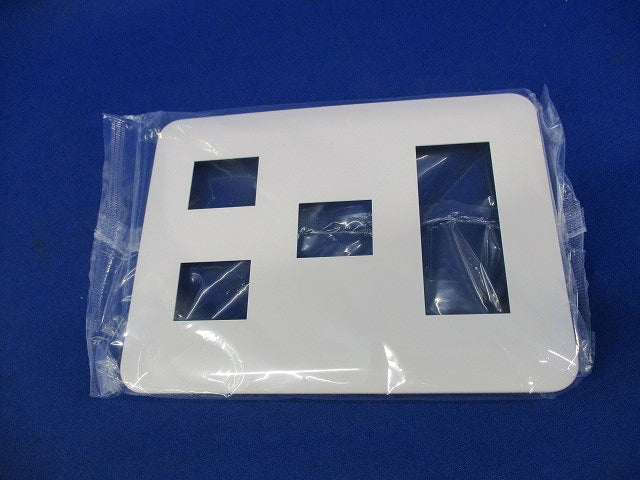 コンセントプレート3連用6コ用(5枚入)(ホワイト)(新品未開封) WTF7076