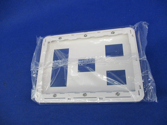 コンセントプレート3連用6コ用(5枚入)(ホワイト)(新品未開封) WTF7076