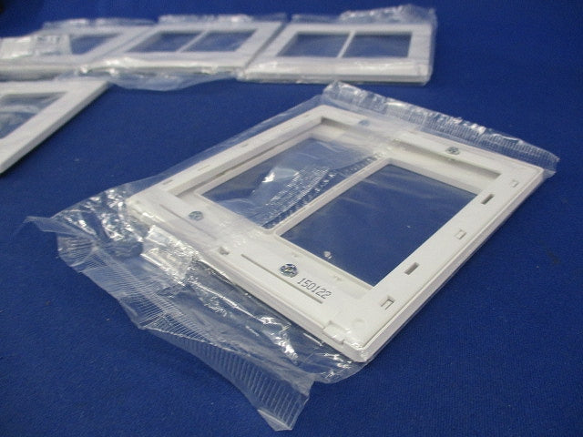 スイッチプレート(5個入)マットホワイト WTA7102W