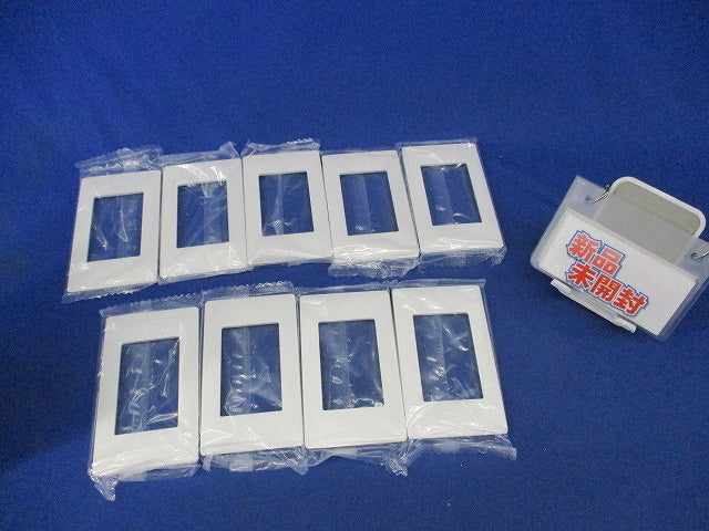 アドバンス 簡易耐火スイッチプレート1連用(9枚入)(マットホワイト)(新品未開封) WTA7303WK
