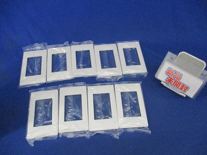アドバンス 簡易耐火スイッチプレート1連用(9枚入)(マットホワイト)(新品未開封) WTA7303WK