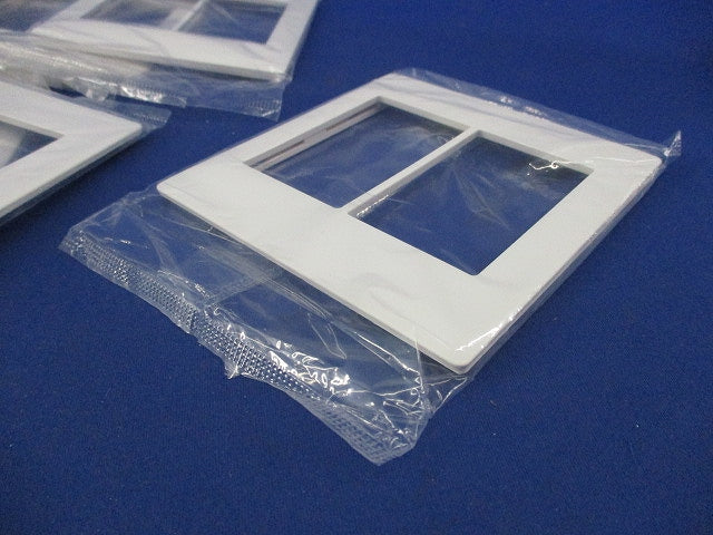 スイッチプレート(8個入)マットホワイト(新品未開封) WTA7102WK