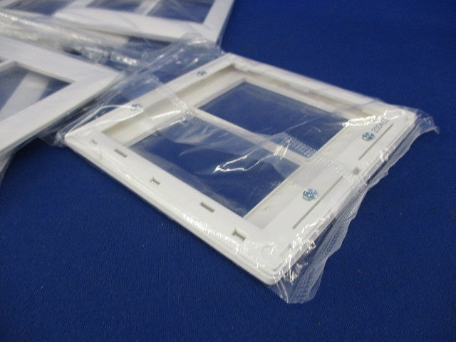 スイッチプレート(8個入)マットホワイト(新品未開封) WTA7102WK