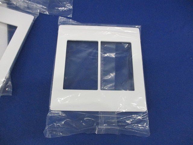 スイッチプレート(8個入)マットホワイト(新品未開封) WTA7102WK