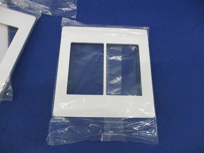 スイッチプレート(8個入)マットホワイト(新品未開封) WTA7102WK