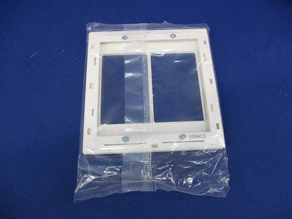 スイッチプレート(8個入)マットホワイト(新品未開封) WTA7102WK