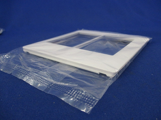 スイッチプレート(8個入)マットホワイト(新品未開封) WTA7102WK