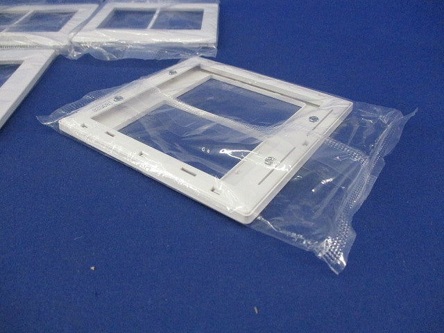 スイッチプレート(6個入)マットホワイト(新品未開封) WTA7102W