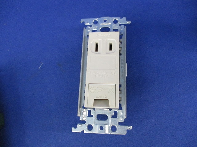 アースT付コンセント(5個入)ベージュ WTF13313FK