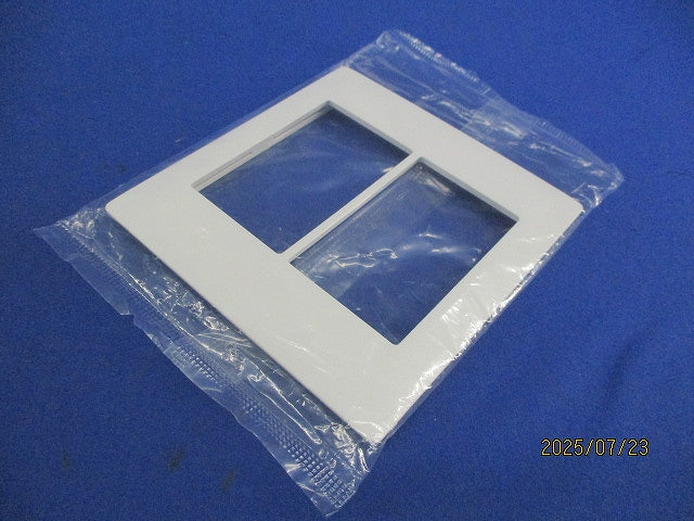 スイッチプレート2連用(5枚入)(マットホワイト) WTA7102K