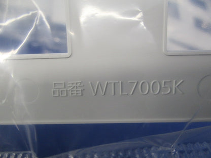 コンセントプレート5コ用(6枚入)(マットホワイト) WTL7005WK