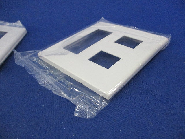 コンセントプレート5コ用(8枚入)(ホワイト)(新品未開封) WTF8005W