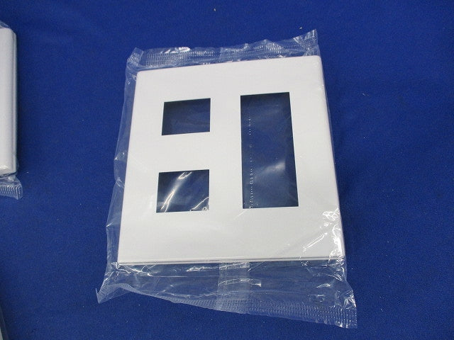 コンセントプレート5コ用(8枚入)(ホワイト)(新品未開封) WTF8005W